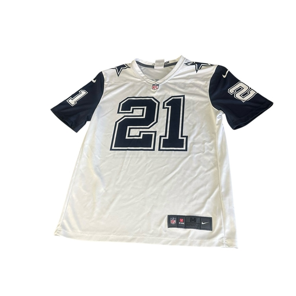 Nike Men Dallas Cowboys Zeke Elliot Color Rush Jersey Sz Medium